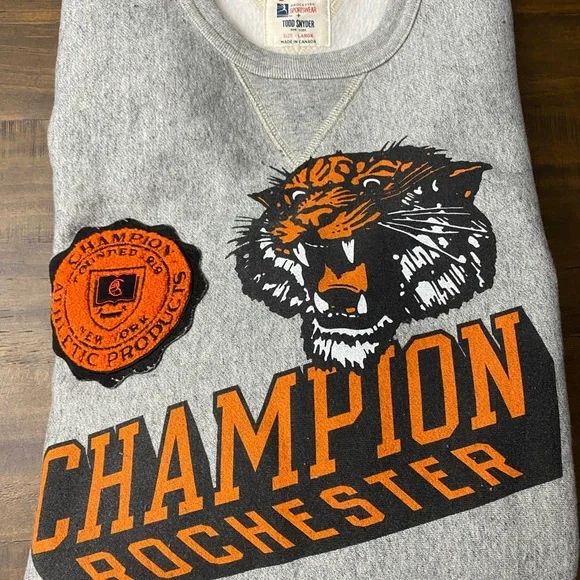 Todd Snyder X Champion collection all size Large selling each for 50 per shirt - Picture 7 of 14